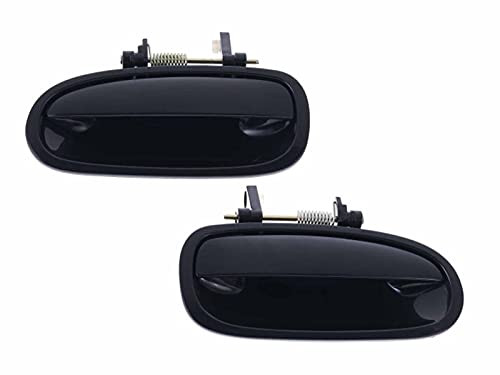 APA Replacement Rear Exterior Door Handle for 1996 1997 1998 1999 2000 Civic Driver Passenger PAIR Set HO1521113 HO1520113 72640S01003 72680S01003 72640S04003 72680S04003