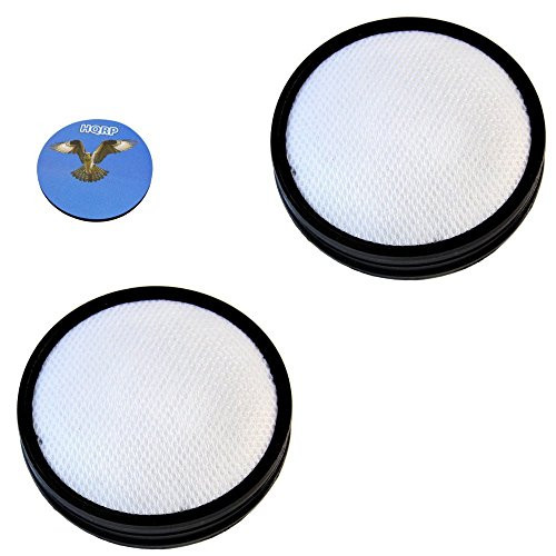 HQRP 2- Pack Washable Primary Filters for Hoover UH70400 / UH70402 / UH70400RM WindTunnel Air Bagless Upright Plus Coaster