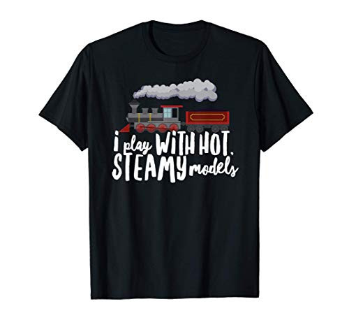 Steam Engine Train Locomotive Model Trains Engineer T-Shirt Steam Engine Train Locomotive Model Trains Engineer T-Shirt