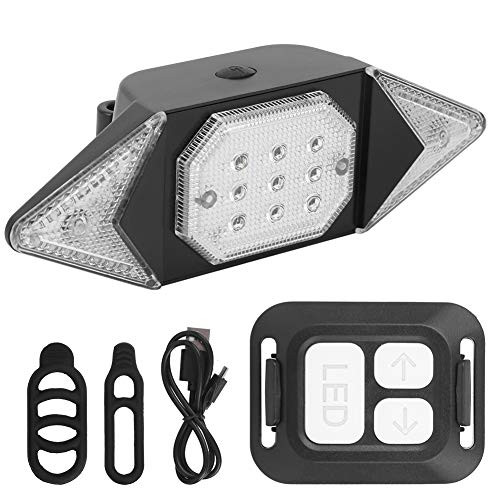 Bike Tail Turn Signal Light Safety Warning Bike Brake Rear Light Turn Signal Lights with Wireless Remote Control-Bicycle Turn Signal- Bike Tail Turn Signal Light Safety Warning Bike Brake Rear Light Turn Signal Lights with Wireless Remote Control-Bicycle Turn Signal-