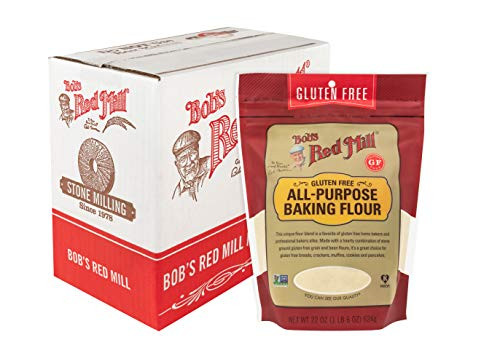Bob's Red Mill Gluten Free All Purpose Baking Flour, 22-ounce -Pack of 4-