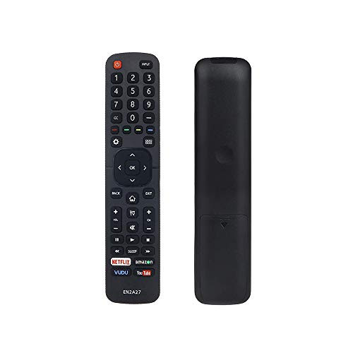 LIMINGZE Replacement EN2A27 Remote for Hisense Smart tv Compatible with Remote for Hisense EN2A27