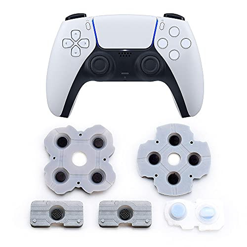 Controller Conductive Silicone Rubber Pads For PS5 D Pad Button Game Repair Accessories
