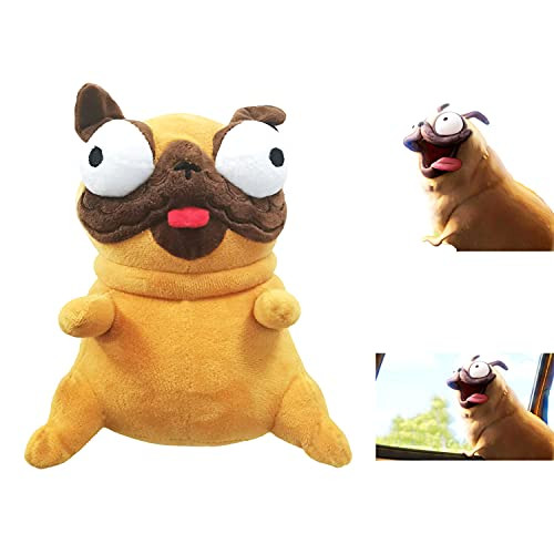 Doug The Pug Plush Toy, The Art of The Mitchells vs The Machines?Pug Plush Suitable for Birthday 8 Inches -Plush Dog Toy-