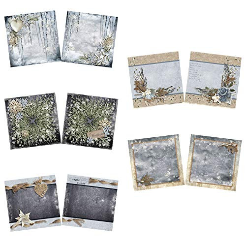 Beauty of Winter NPM - Scrapbook Set - 5 Double Page Layouts