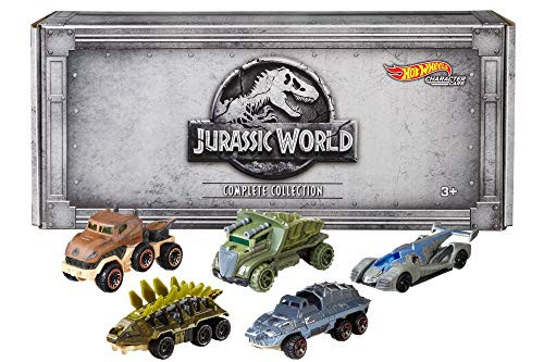 Hot Wheels Jurassic World Character Cars, 5 Pack (Amazon Exclusive)