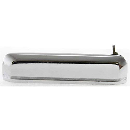 Parts N Go 1986-1997 D21 Pathfinder Driver  and  Passenger Side Left/Right Hand Chrome Front Outer Door Handles - 8060701A00, NI1310101
