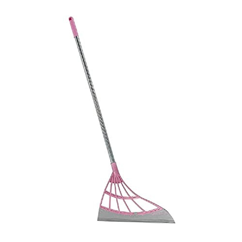 Multifunction Broom, 2-in-1 Sweeper, Easily Dry The Floor Surface and Remove Dirt and Hair, Pet Hair Remover, Liquid, Glass Wiper, Super Sweeper Broom for Living Room, Kitchen, Bathroom