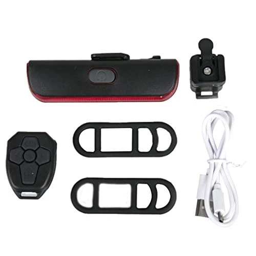 LED USB Rechargeable Light Riding Bicycle Taillight Light Remote Control Wireless Turn Signal Cycling Safety Bike Equipment rear bike light bicycle lights bike tail light bike light motorcycle led and