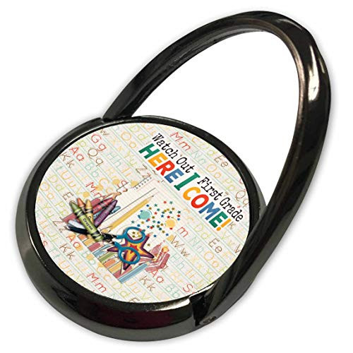 3dRose Image of Watch Out First Grade Here I Come, School Supply. - Phone Rings -phr-334036-1- 3dRose Image of Watch Out First Grade Here I Come, School Supply. - Phone Rings -phr-334036-1-