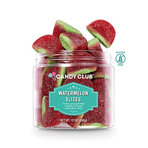 Candy Club, Watermelon Slices, Fruit Gummy Candies - 12oz