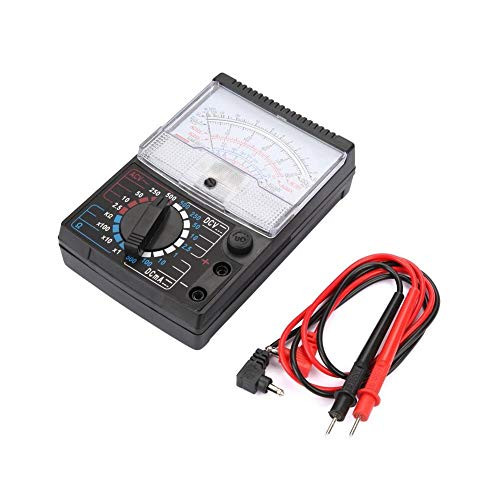 Pointer Multimeter, Practical Durable Pointer Multimeter Multitester AC DC Voltage Resistance Testing Instrument for Radio Electrician Teaching Measuring