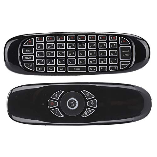 YOUmijiaSM C120 USB 2. Motion Sensing Air Fly Remote Mouse Keyboard Multifunctional Controller with Colorful Backlight