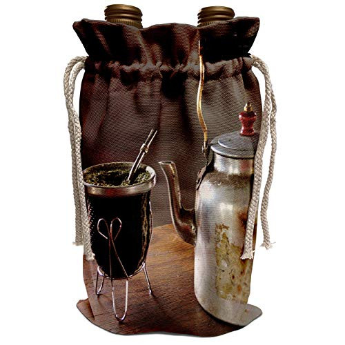 3dRose Danita Delimont - Argentina - Argentina. Yerba mate is the national drink - SA01 BJA0034 - Jaynes Gallery - Wine Bag -wbg-85209-1-