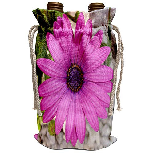 3dRose Taiche Photography - Flowers African Daisy - Wine Bag -wbg-17663-1- 3dRose Taiche Photography - Flowers African Daisy - Wine Bag -wbg-17663-1-