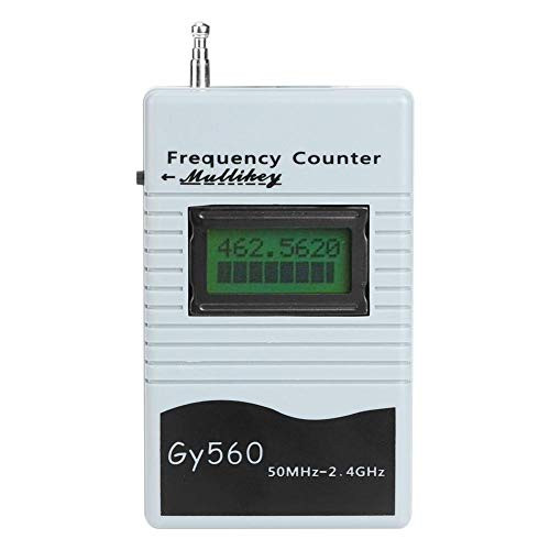 GY560 50Mhz to 2.4Ghz Portable Frequency Counter Two-Way Radio Frequency Measuring Tool for Car