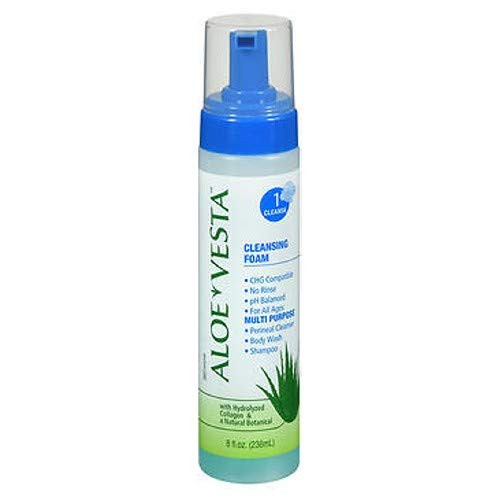 ConvaTec Aloe Vesta Cleansing Foam 8 oz (Pack of 3)