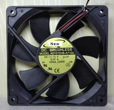 Davitu Remote Controls - For ADDA AD1212HB-A73GL Server Cooling Fan DC 12V 0.37A 120x120x25mm 3-wire