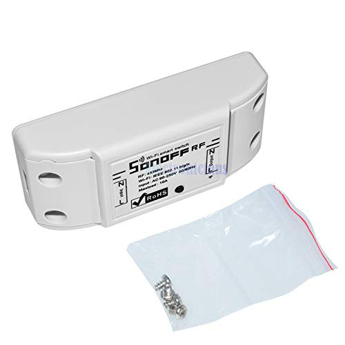 Sonoff 433mHz RF WiFi Smart Remote Control Switch AC220V 10A Modified Internet of Things Switches Module for Intelligent Home