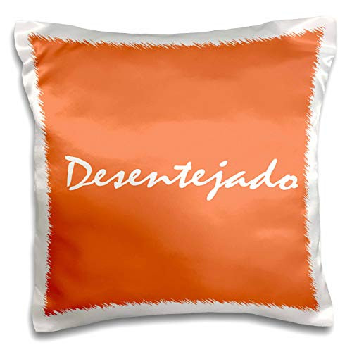 3dRose KIKE CALVO Folklore and Traditions - White Desentejado with Brown Red Background - 16x16 inch Pillow Case -pc-299447-1- 3dRose KIKE CALVO Folklore and Traditions - White Desentejado with Brown Red Background - 16x16 inch Pillow Case -pc-299447-1-