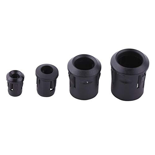 50Pcs LED Lamp Socket Diode Holder Plastic Black Clip Bezel Mount Useful 3mm 5mm 8mm 10mm-5mm-