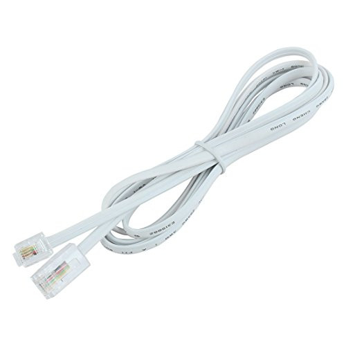 URBEST RJ11 6P4C to RJ45 8P8C Telephone Connector Plug Cable