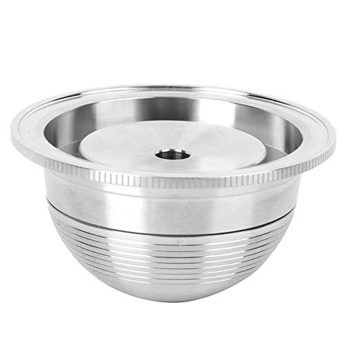 Coffee Capsule -Stainless Steel Reusable Refillable Coffee Capsule Filter Coffee Machine
