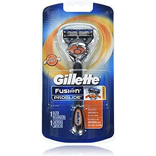Gillette Fusion ProGlide Men's Razor with Flexball Handle Technology  plus 1 Razor Blade Refill, Mens Razors/Blades