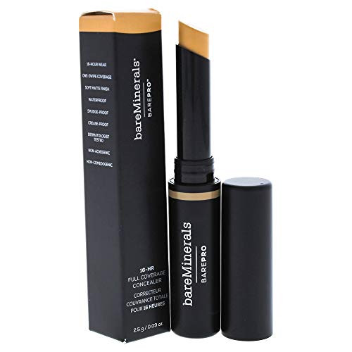 bareMinerals Barepro 16-Hr Full Coverage Concealer 10 Tan-neutral for Women, 0.09 Ounce