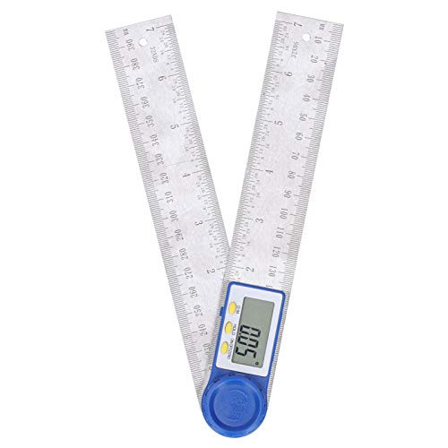 Digital Angle Ruler Digital Angle Meter Digital Angle Finder Digital Goniometer Stainless steel 360 Degree LCD Display for Accurate Angle Measuring