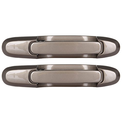 FEIPARTS Rear Left Right Side Exterior Door Handles Beige Replacement for 1998-2003 for Toyota Sienna-2pcs-