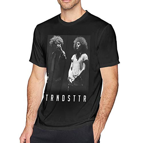 xiaojun Les Twins - Trndsttr Pullover Hoodie -ï¼1ï¼ Short Sleeve T Shirts for Men Black