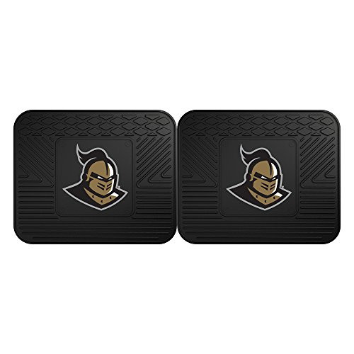 FANMATS NCAA University of Central Florida Knights Vinyl 2-Pack Utility Mats