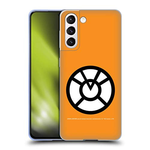 Head Case Designs Officially Licensed Green Lantern DC Comics Orange Lantern Corps Soft Gel Case Compatible with Samsung Galaxy S21 5G Head Case Designs Officially Licensed Green Lantern DC Comics Orange Lantern Corps Soft Gel Case Compatible with Samsung Galaxy S21 5G