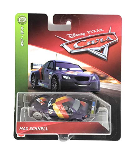 Disney/Pixar Cars Max Schnell WGP - GPM Series 1:55 Scale Collectible Die Cast Model Car