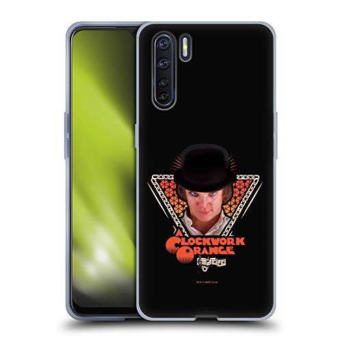 Head Case Designs Officially Licensed A Clockwork Orange Alex Delarge Graphics Soft Gel Case Compatible with Oppo A91
