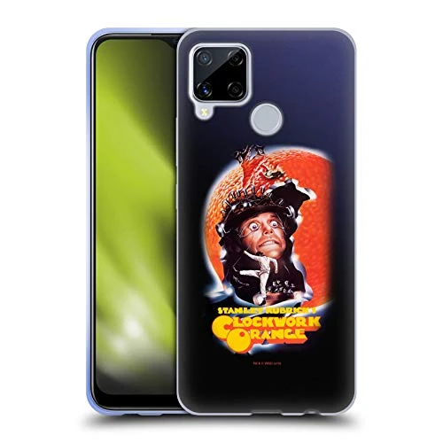 Head Case Designs Officially Licensed A Clockwork Orange Poster 1 Poster Art Soft Gel Case Compatible with Realme C15