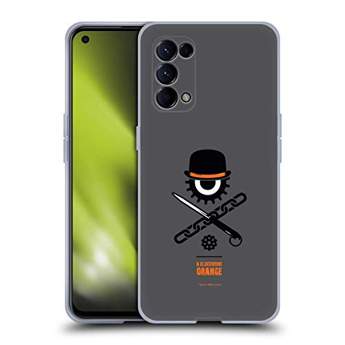 Head Case Designs Officially Licensed A Clockwork Orange Icons Graphics Soft Gel Case Compatible with Oppo Reno5 5G