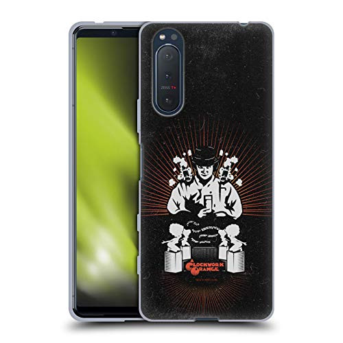 Head Case Designs Officially Licensed A Clockwork Orange Got Milk Key Art Soft Gel Case Compatible with Sony Xperia 5 II 5G
