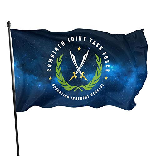 Joint Task Force Operation Inherent Resolve 3x5 Feet Garden Flag Outdoor Home House Porch Welcome Holiday Decoration Decor Banner