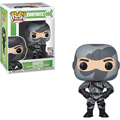 Funko Havoc: Fortnite x POP! Games Vinyl Figure & 1 POP! Compatible PET Plastic Graphical Protector Bundle [#460 / 36022 - B]