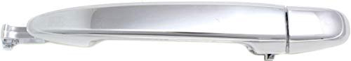 Garage-Pro Exterior Rear Door Handle Compatible with Toyota Sienna 2004-2010 RH-LH All Chrome Sliding Handle  plus Cover