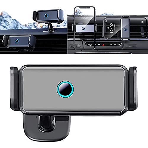 Electric Induction Mobile Phone Holder, Magnetic Mount Bracket, Smart Induction Charger Car Mobile Phone Navigation Car Bracket, Phone Holder Electric Bracket -Black-