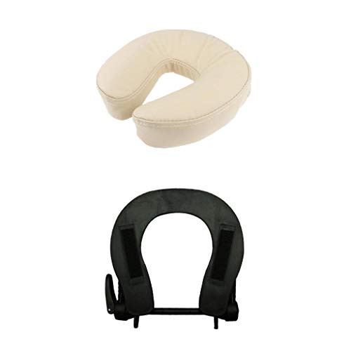 dailymall Massage Face Cradle Rest Pillow Cushion Set for SPA Salon - Face Down Pillow with Washable Cover and Adjustable Height/Angle dailymall Massage Face Cradle Rest Pillow Cushion Set for SPA Salon - Face Down Pillow with Washable Cover and Adjustable Height/Angle