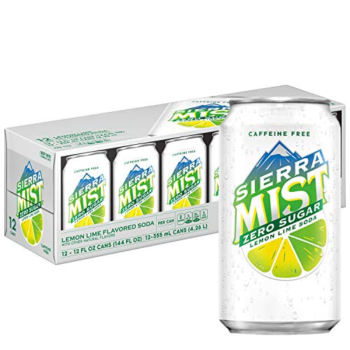 Diet Sierra Mist, Lemon Lime Soda, 12 Count -pack of 12-