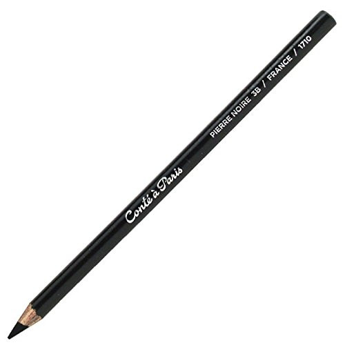 WINSOR  and  NEWTON / COLART 2269 CONTE PIERRE NOIRES DRAWING PENCIL 3B