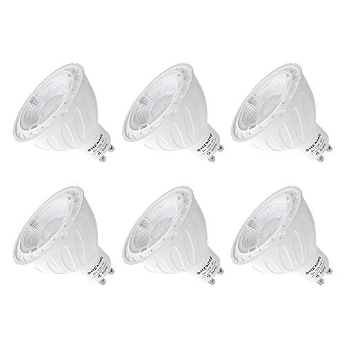 GU10 Dimmable LED Bulbs, Linkind MR16 35W Halogen Lamps Equivalent 4W 540 Lumens 4000K Soft White, 110V, GU10 Base, Track Light, Recessed Light-6 Pack- GU10 Dimmable LED Bulbs, Linkind MR16 35W Halogen Lamps Equivalent 4W 540 Lumens 4000K Soft White, 110V, GU10 Base, Track Light, Recessed Light-6 Pack-