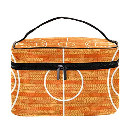Cosmetic Bag for Women,Roomy Makeup Bags,Basketball court floor and line,Travel Waterproof Toiletry Bag Accessories Organizer Cosmetic Bag for Women,Roomy Makeup Bags,Basketball court floor and line,Travel Waterproof Toiletry Bag Accessories Organizer