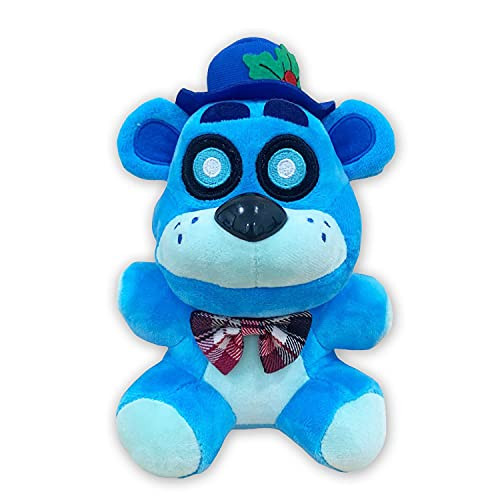 FNAF Plush Toy Freddy Plushie Fazbear 8 Inch Toys Five Nights Freddy's Bear Fazbear Nightmare Cupcake Foxy Frostbear Plushies FNAF Plushies -Freddy FROSTBEAR-