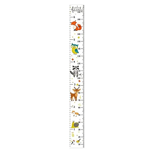 Wall Hanging Height Growth Chart for Kids Meter Wall Chart Growth Measuring Ruler Baby Nursery Decor